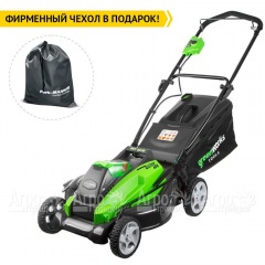 Газонокосилка аккумуляторная GreenWorks G40LM45K4 в Великих Луках