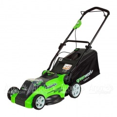 Газонокосилка аккумуляторная GreenWorks G40LM40 3 Ач в Великих Луках