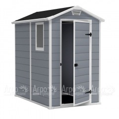 Пластиковый сарай Keter Manor 4x6 в Великих Луках