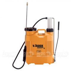 Ранцевый помповый опрыскиватель Volpi V.black Komfort 16l в Великих Луках