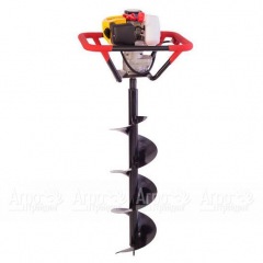 Мотобур (бензобур) Iron Mole E53 + шнек 150х1000 в Великих Луках