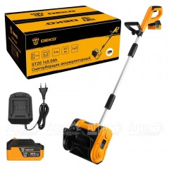 Снегоуборщик аккумуляторный DEKO ST20 1х5 Ач в Великих Луках