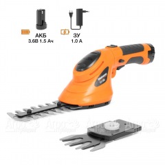 Аккумуляторный кусторез Daewoo DAHT 436Li SET в Великих Луках