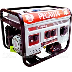 Бензогенератор Ресанта БГ 6500 Э 5 кВт в Великих Луках