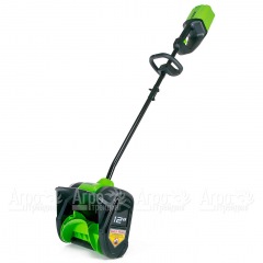 Снегоуборщик аккумуляторный GreenWorks G80SS30 (без аккумулятора и зарядного устройства) в Великих Луках