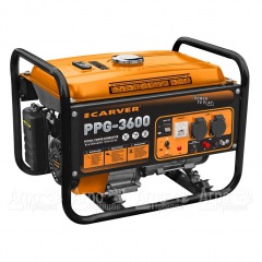 Бензогенератор Carver PPG-3600 2.5 кВт в Великих Луках