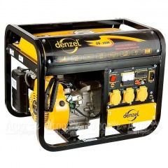 Бензогенератор Denzel DB3500 2.8 кВт в Великих Луках