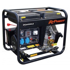 Дизельный генератор ITC Power DG6000LEK+ (дистанционный запуск+разъем для АВР) в Великих Луках