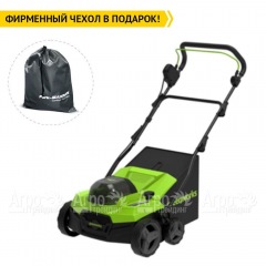 Аккумуляторный вертикуттер GreenWorks GD40SC38II (без аккумулятора и зарядного устройства) в Великих Луках