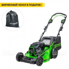 Газонокосилка аккумуляторная GreenWorks GC82HPLM51 (без аккумулятора и зарядного устройства) в Великих Луках