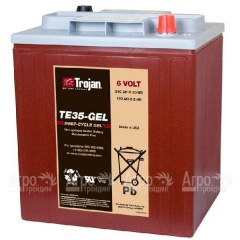 Тяговый свинцово-кислотный аккумулятор с жидким электролитом 6B 200 Ач для подметальных машин Lavor в Великих Луках