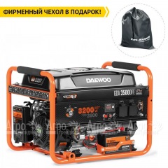 Бензогенератор Daewoo GDA 3500DFE 2.8 кВт в Великих Луках