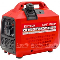 Бензогенератор инверторный Elitech БИГ 1100Р 1 кВт в Великих Луках