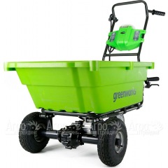 Самоходная тележка Greenworks Battery G40GCK4 в Великих Луках