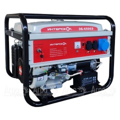 Бензогенератор Интерскол ЭБ-6500Э 5 кВт в Великих Луках