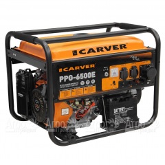 Бензогенератор Carver PPG-6500E 5 кВт в Великих Луках