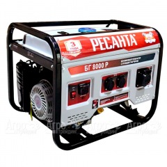 Бензогенератор Ресанта БГ 8000 Р 6.5 кВт в Великих Луках
