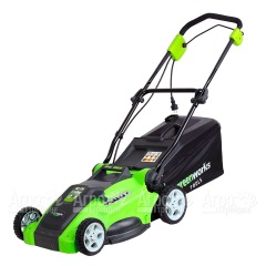 Газонокосилка электрическая GreenWorks GLM1240 1200 Вт в Великих Луках