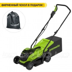 Газонокосилка аккумуляторная GreenWorks GD24LM33K2 в Великих Луках
