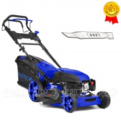 Газонокосилка бензиновая Haitec HT-RM512ES + запасной нож в Великих Луках