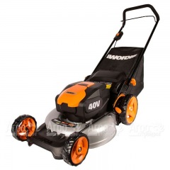 Газонокосилка аккумуляторная Worx WG751E в Великих Луках