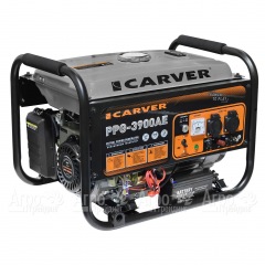 Бензогенератор Carver PPG-3900AE 2.9 кВт в Великих Луках