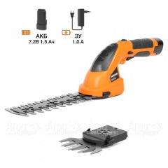 Аккумуляторный кусторез Daewoo DAHT 772Li SET в Великих Луках