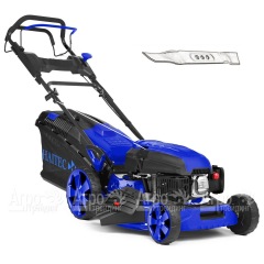 Газонокосилка бензиновая Haitec HT-RM532ES + запасной нож в Великих Луках