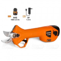 Аккумуляторный секатор Daewoo DAGP 2516Li SET в Великих Луках