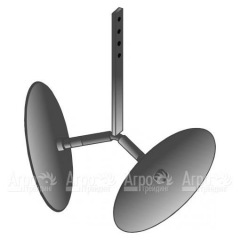 Окучник однорядный нерегулируемый без сцепки для мотоблоков Целина Стандарт в Великих Луках