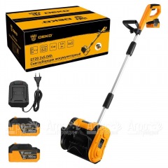 Снегоуборщик аккумуляторный DEKO ST20 2х5 Ач в Великих Луках