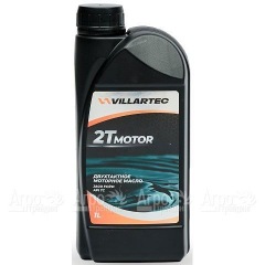 Масло моторное Villartec 2T Motor 1 л для 2-х тактных двигателей в Великих Луках
