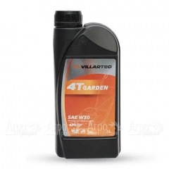 Масло моторное летнее Villartec 5098410000 4T Garden SAE W-30, 1 л для 4-х тактных двигателей в Великих Луках