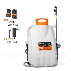 Аккумуляторный опрыскиватель Daewoo DSA 12Li SET в Великих Луках