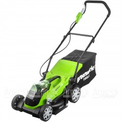Газонокосилка аккумуляторная GreenWorks G-Max G40LM35 40V 35 см (без батареи и зарядного устройства) в Великих Луках