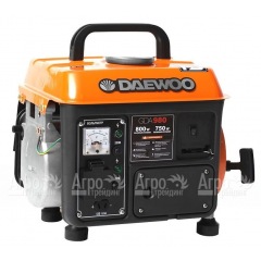 Бензогенератор Daewoo GDA 980 0.75 кВт в Великих Луках