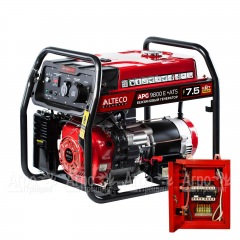 Бензогенератор Alteco APG 9800 E + ATS 7 кВт в Великих Луках