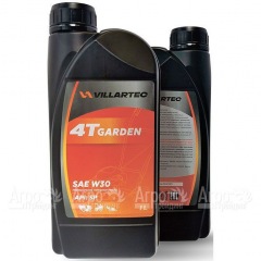 Масло моторное Villartec 4T Garden (SAE W30) 1 л для 4-х тактных двигателей в Великих Луках
