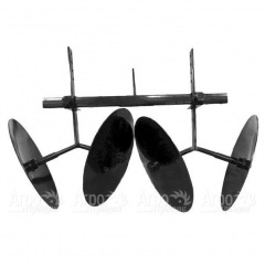 Окучник двухрядный дисковый для мотоблоков Салют в Великих Луках