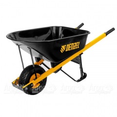 Тачка строительная усиленная Denzel 140 л, 230 кг в Великих Луках