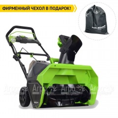 Снегоуборщик аккумуляторный GreenWorks G-Max GD40ST (без батареи и зарядного устройства) в Великих Луках