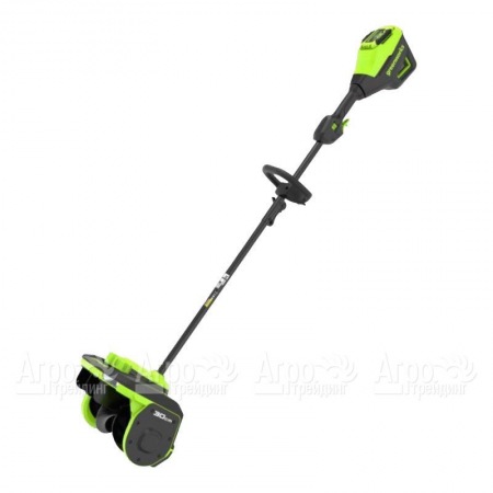 Снегоуборщик аккумуляторный GreenWorks 2603207UB 4 Ач в Великих Луках