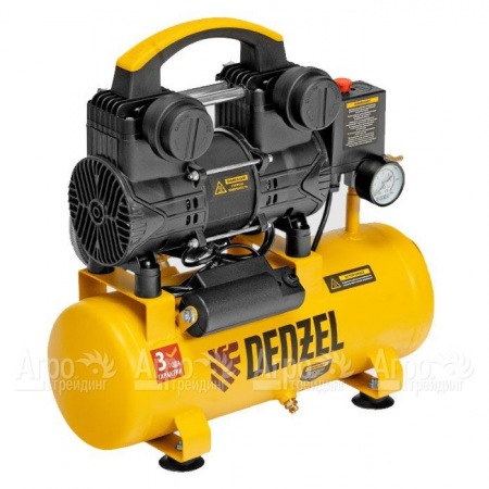 Компрессор поршневой безмасляный Denzel DLP-950/10 в Великих Луках
