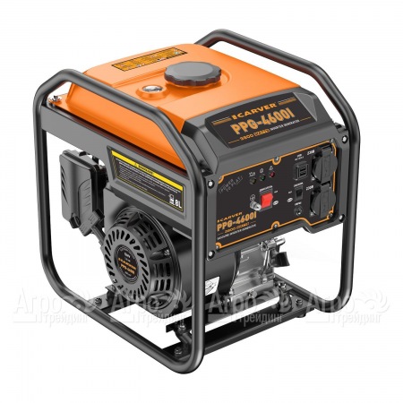 Инверторный бензогенератор Carver PPG-4600I 3.5 кВт в Великих Луках