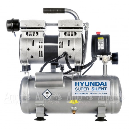 Компрессор поршневой безмасляный Hyundai HYC 14206LMS в Великих Луках