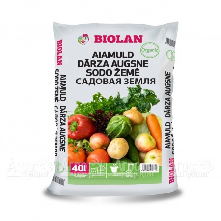 Садовая земля Organic Biolan 40 л в Великих Луках
