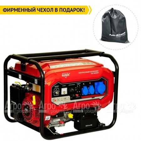 Бензогенератор Elitech БЭС 8000ЕМ 6 кВт  в Великих Луках