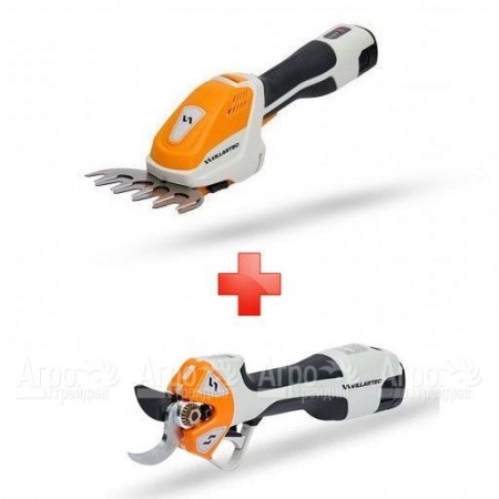 Ножницы аккумуляторные Villartec HA1462 + секатор Villartec PA1462 (без аккумулятора и зарядного устройства) в Великих Луках