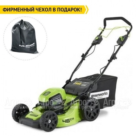 Газонокосилка аккумуляторная GreenWorks GD60LM46SPK4 в Великих Луках