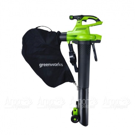Воздуходувка аккумуляторная GreenWorks GD40BVII (без батареи и зарядного устройства) в Великих Луках